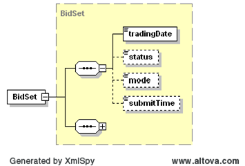 Bidset Header Structure